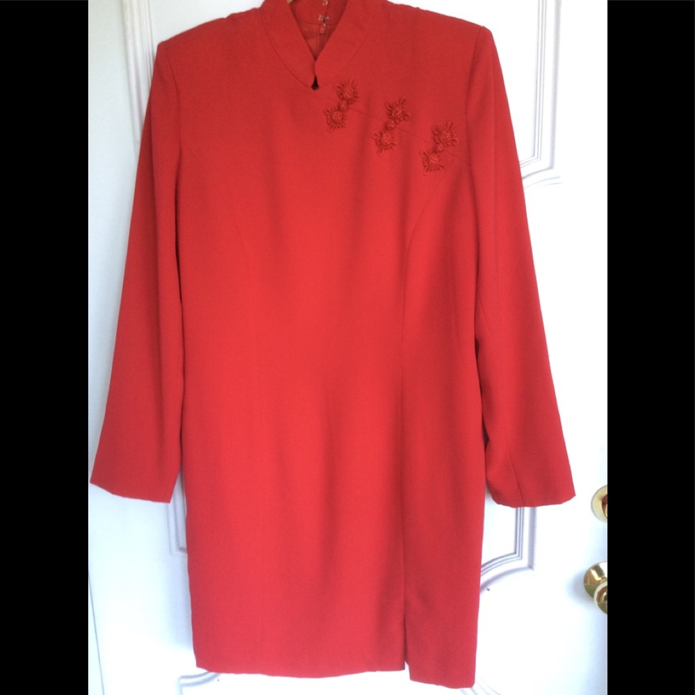 Blushe by Spiegel Mandarin red dress Size 12
